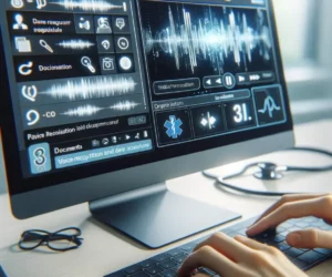 Utilisation d'un logiciel de transcription médicale