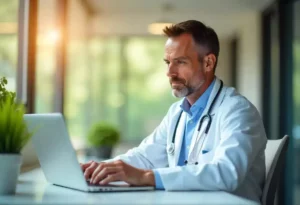 Collaboration à distance de médecins
