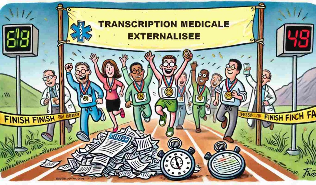 Réussite intégration du processus de la transcription médicale dans son flux de travail