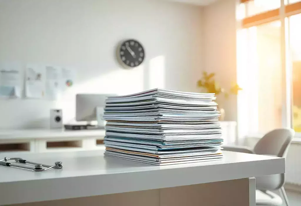Dossiers médicaux pour transcription médicale