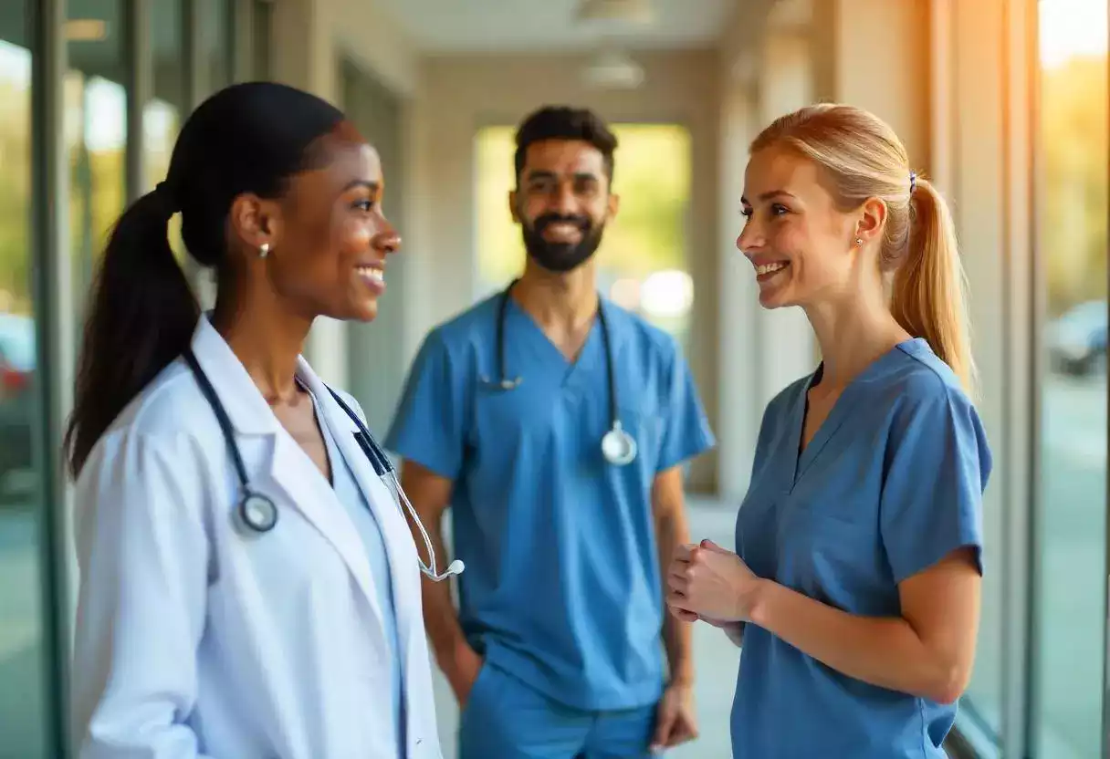 Des jeunes médecins en début de carrière en Belgique